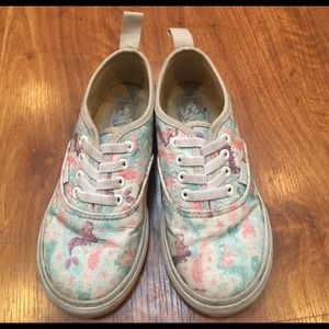 Toddler Vans Mermaid Sz 9.5